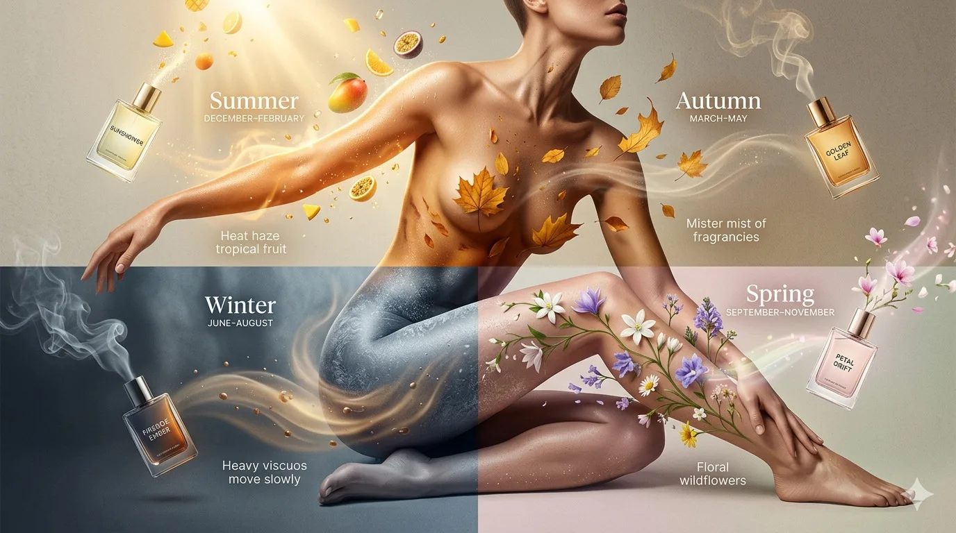 Post relacionado O Seu Perfume Tem Estação: Como o Hemisfério Sul Muda Tudo na Arte de se Perfumar